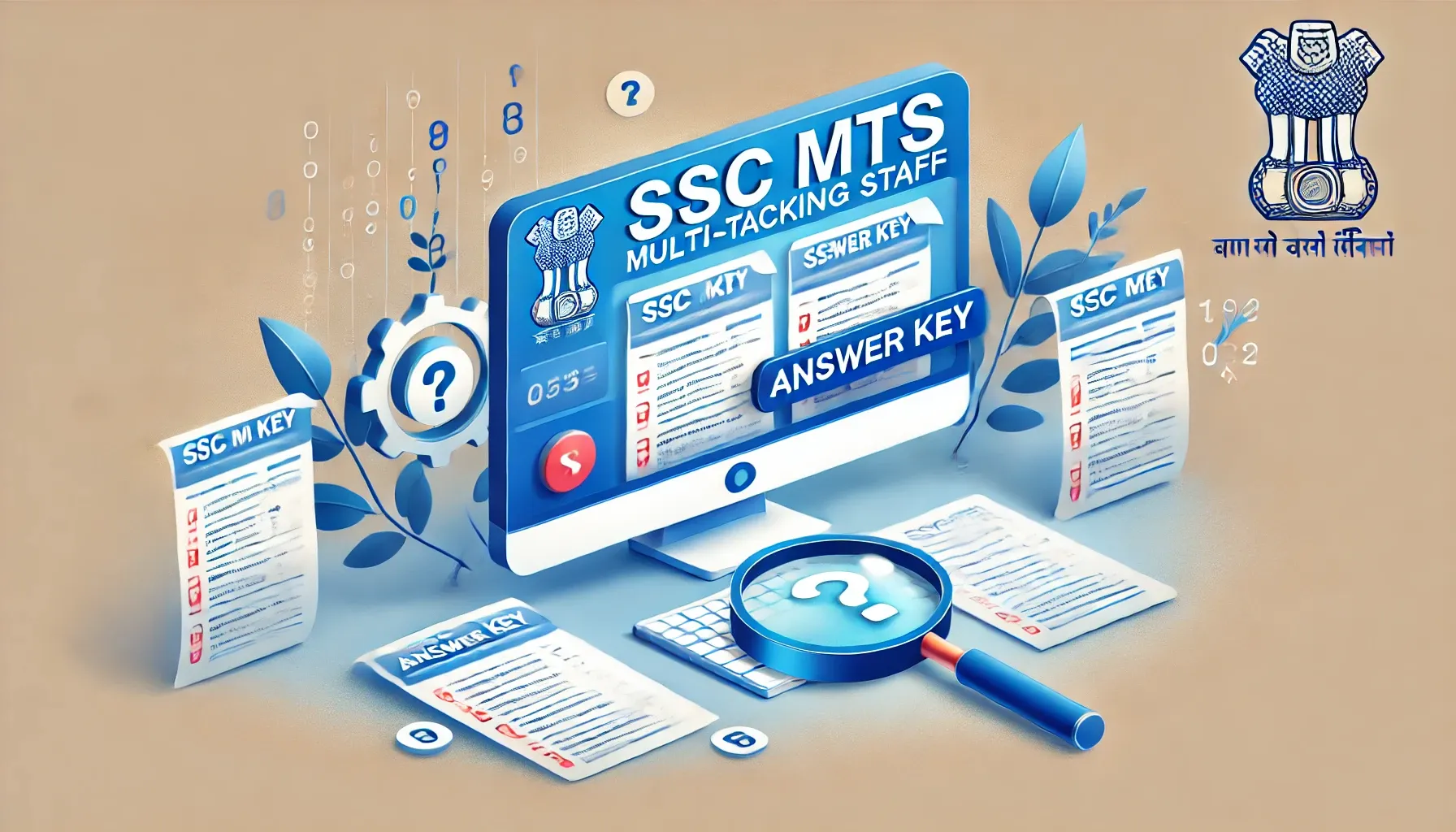 SSC MTS Answer Key 2024